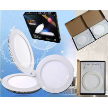 USD2.6 3W Flat/Round LED Panel Ceiling Light